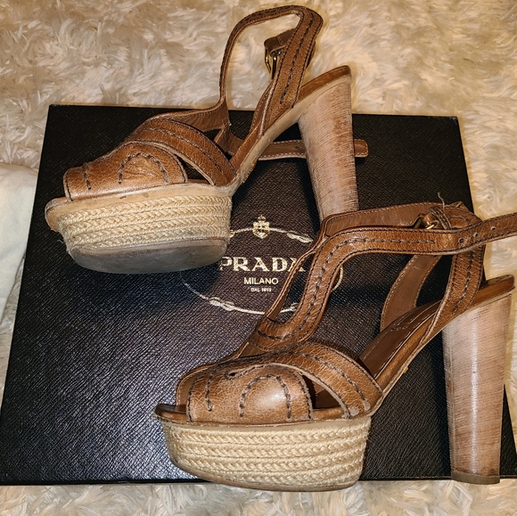 Prada platform sandals - Picture 2 of 5